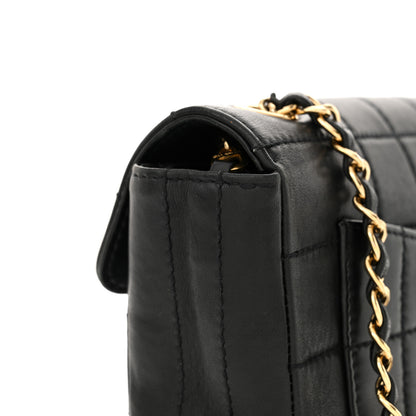 Chanel Lambskin Stitched Chocolate Bar Single Flap Black 14 of 15