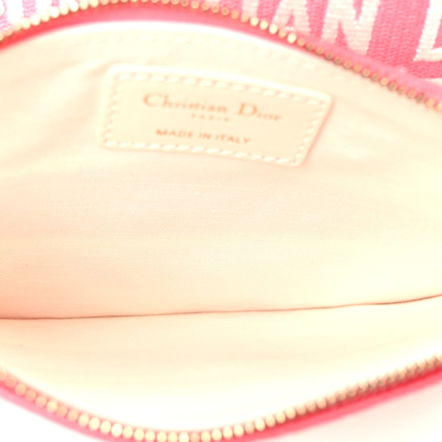 Christian Dior Canvas Embroidered Dioriviera Toile De Jouy Panier Chapeau Tote Peony Pink 9 of 14