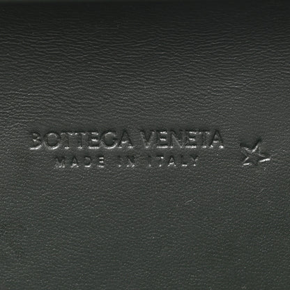 Bottega Veneta Grained Lambskin Intreccio Knot On Strap Black 6 of 9
