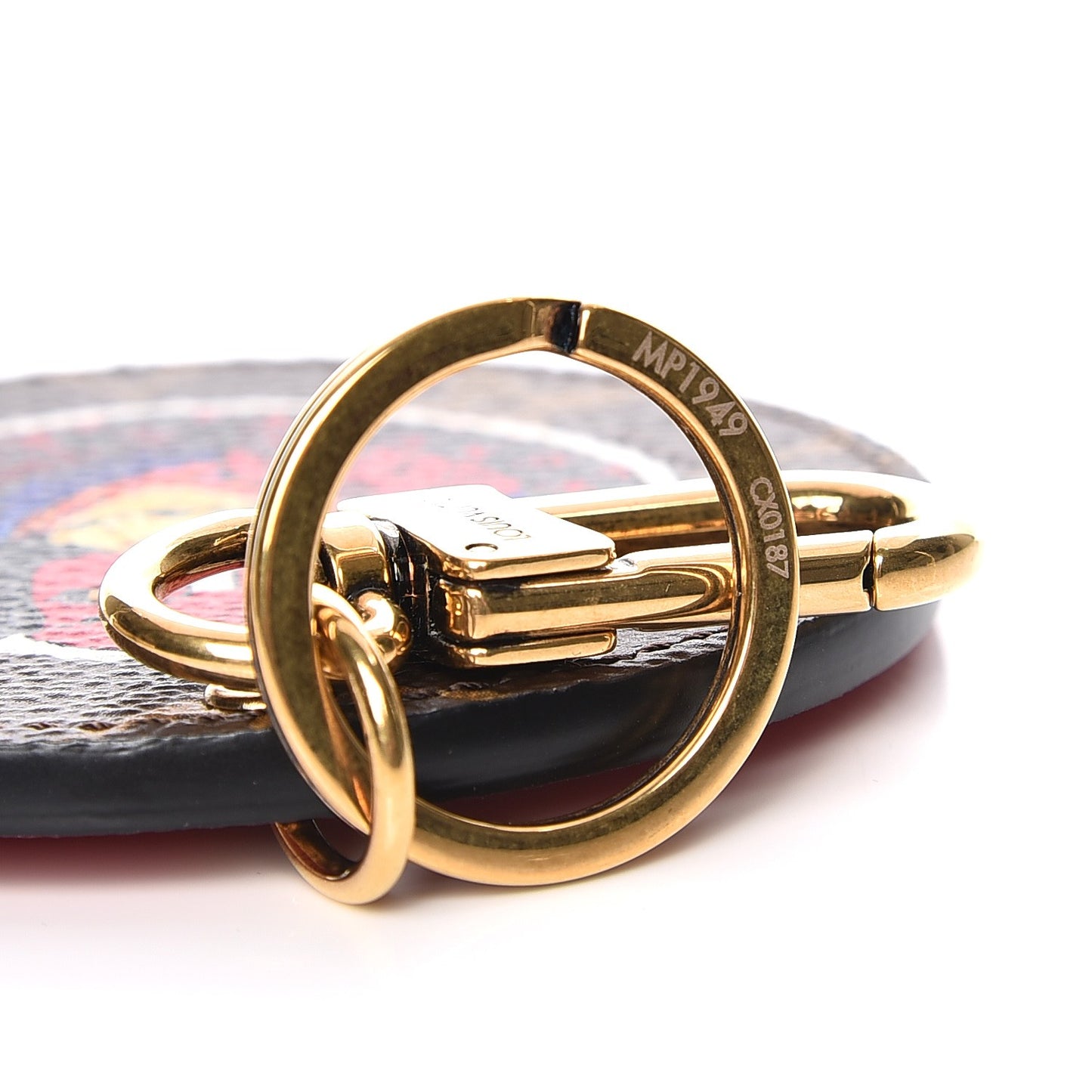 Monogram Illustre Kabuki Bag Charm Key Ring
