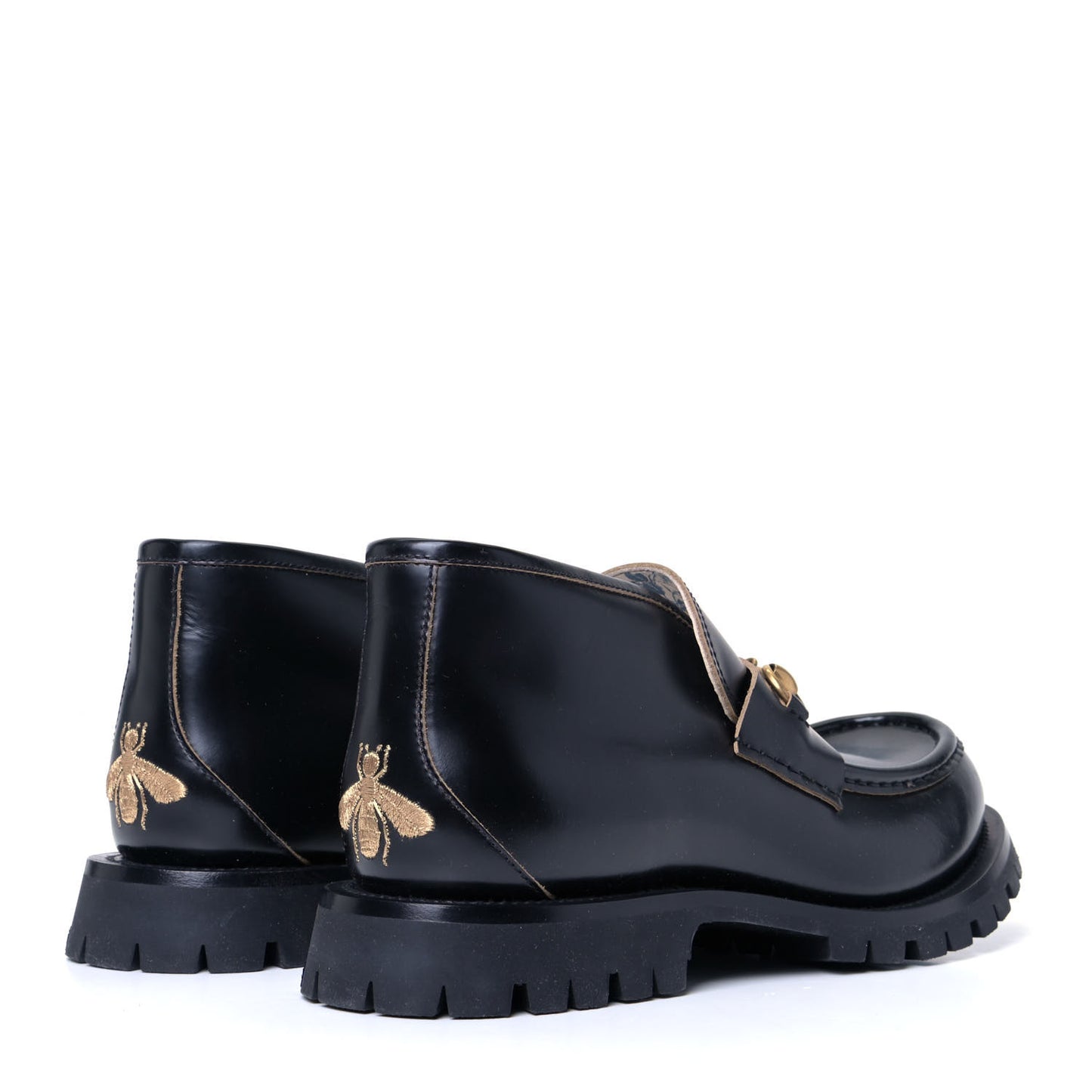Cordovan Lux Mens Harald Horsebit Ankle Boots 9.5 Black