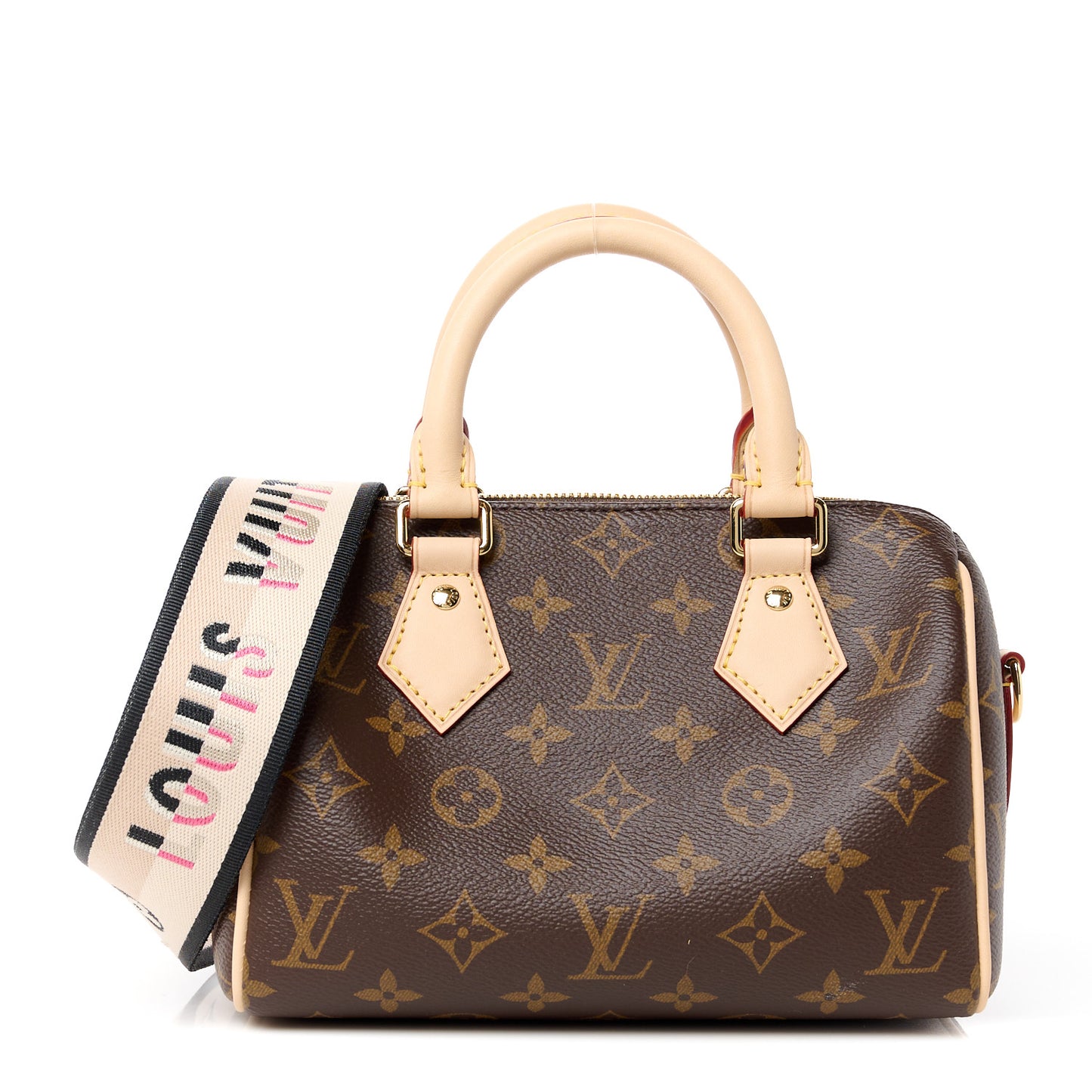 Monogram Speedy Bandouliere 20 Black