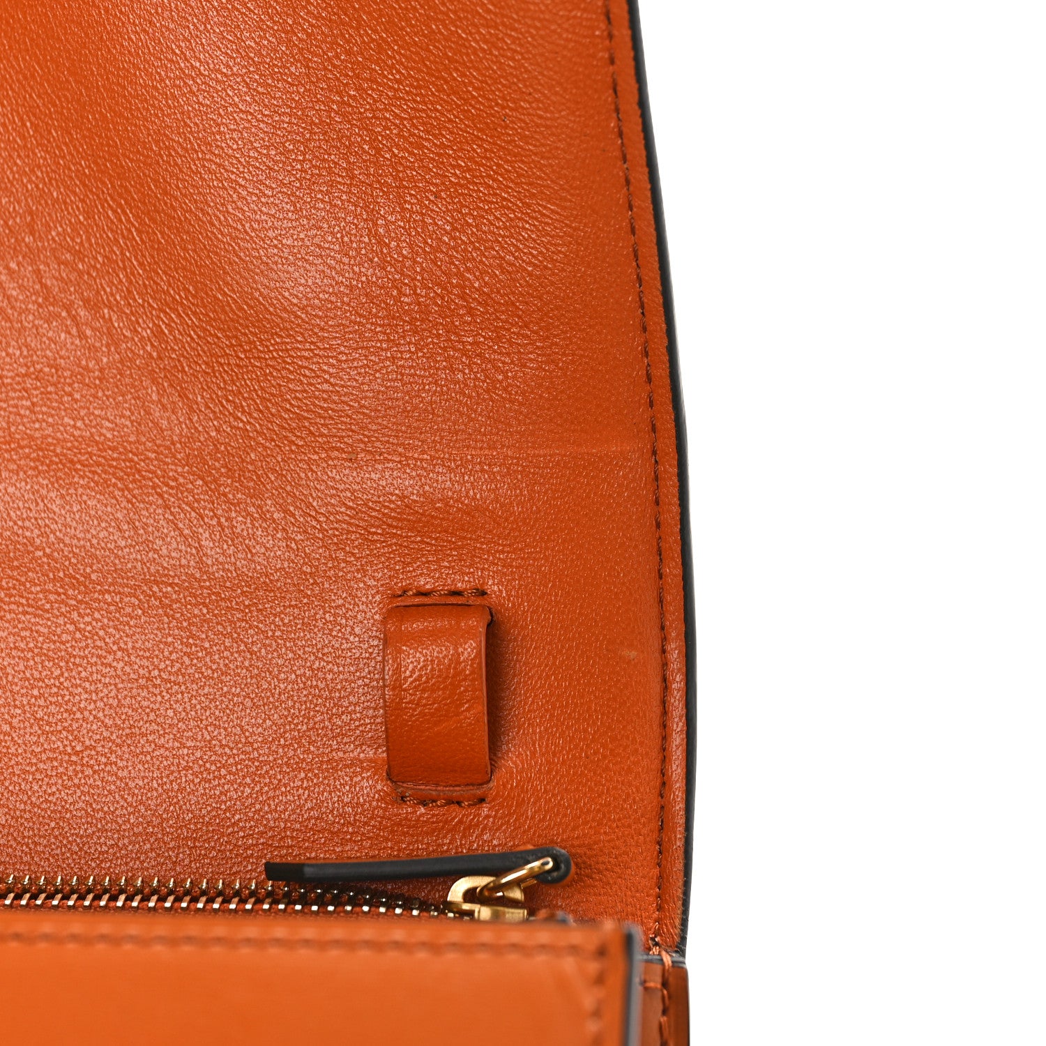 Celine Box Calfskin Medium Classic Box Flap Bag Tawny 9 of 9