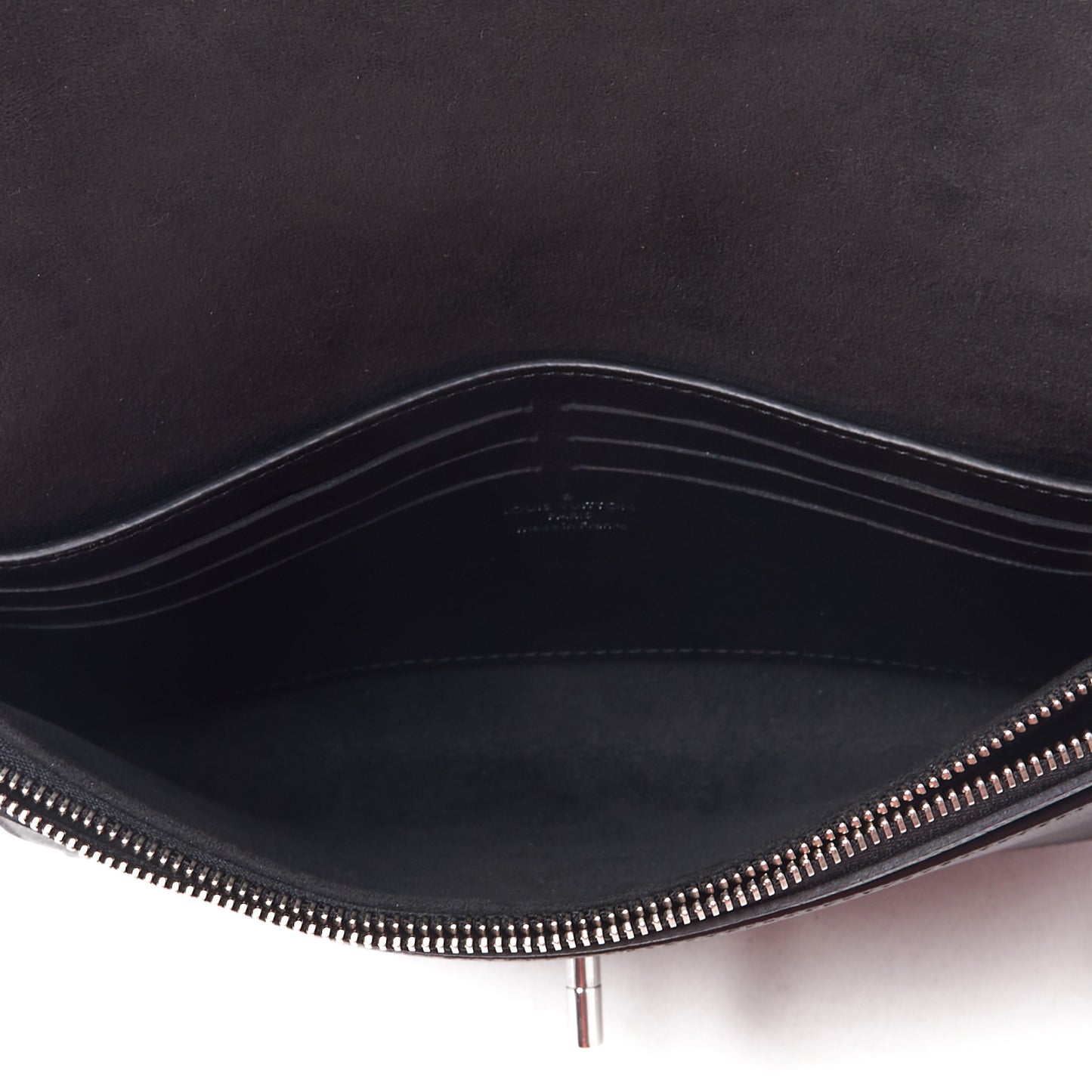 Soft Calfskin My Lockme Pochette Black