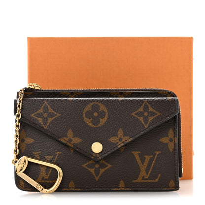 Louis Vuitton Monogram Recto Verso Card Holder Black 9 of 9