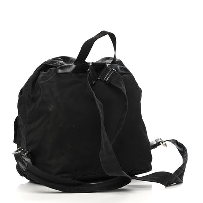 Prada Nylon Vela Medium Backpack Black 3 of 21