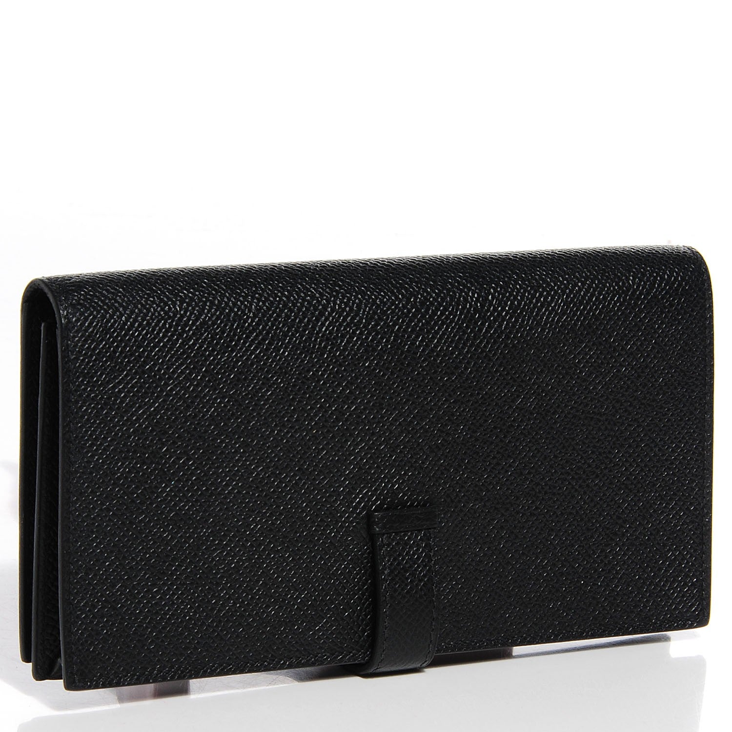 Hermes Epsom Bearn Gusset Wallet Black 2 of 9