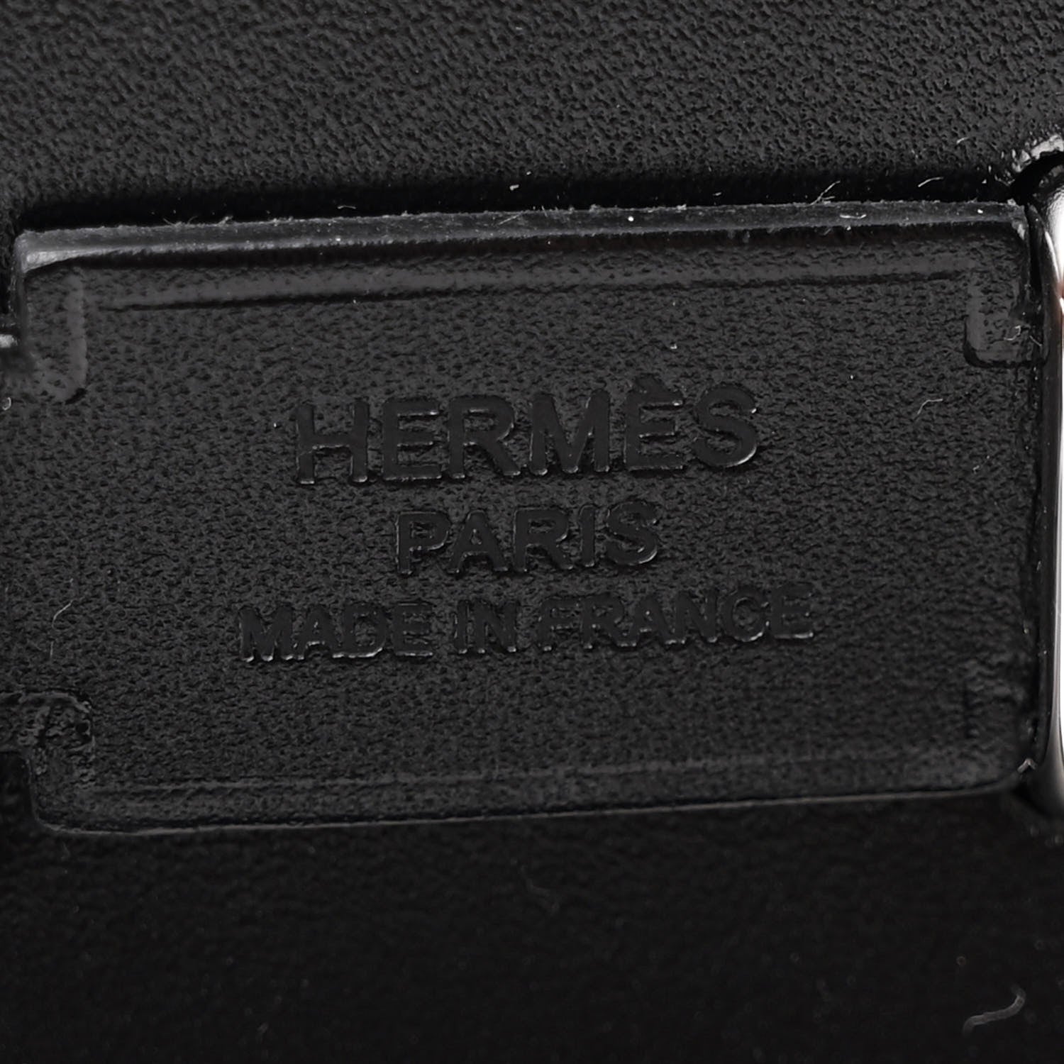 Hermes Military Toile Vache Hunter Herbag Zip Retourne 20 Ecru Vert Moyen Black 6 of 11