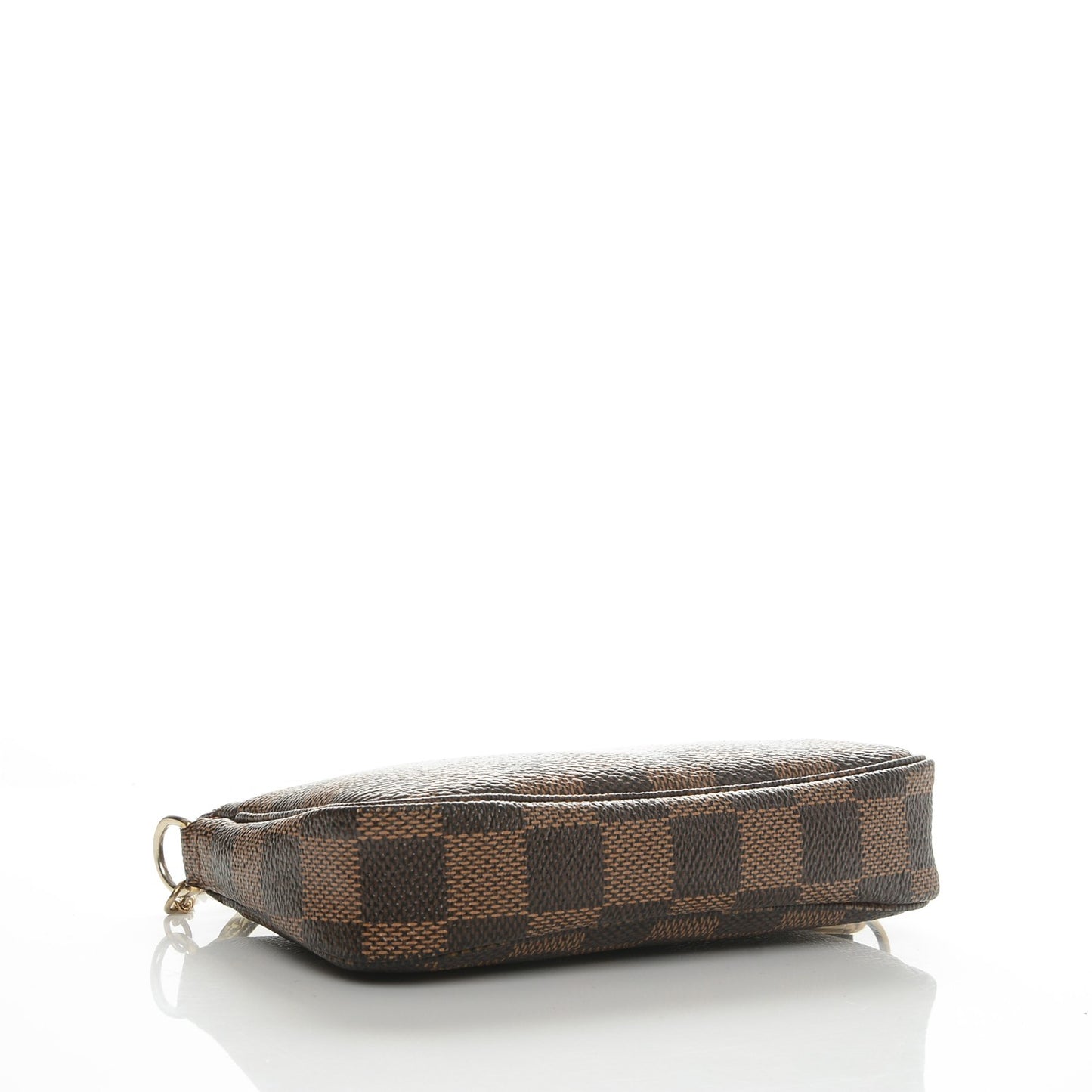Damier Ebene Complice Trunks and Bags Mini Pochette Accessories Red