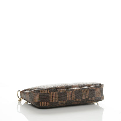 Louis Vuitton Damier Ebene Complice Trunks and Bags Mini Pochette Accessories Red 4 of 6