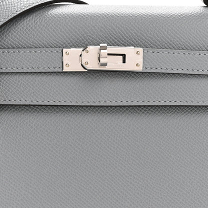 Hermes Epsom Kelly Sellier 25 Gris Pantin 8 of 11