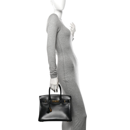 Hermes Box Birkin 30 Black 2 of 12