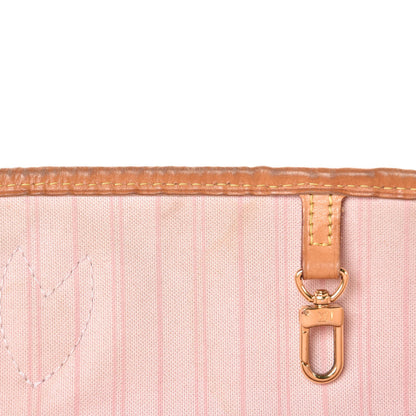 Louis Vuitton Damier Azur Neo Neverfull MM Rose Ballerine 9 of 13