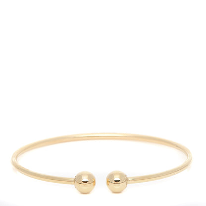 Tiffany 18K Yellow Gold HardWear Ball Wire Bracelet 1 of 4