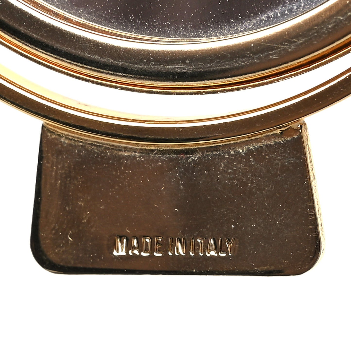 Crystal Minaudiere Clutch Gold Multicolor