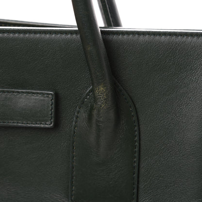 Saint Laurent Calfskin Small Sac De Jour Dark Green 13 of 17