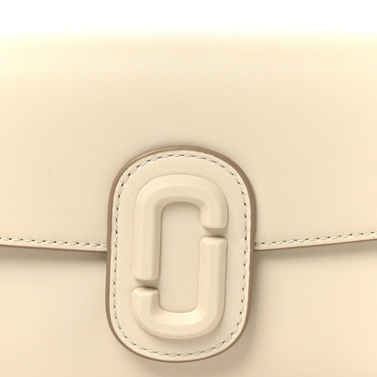 Marc Jacobs Calfskin The Clover Shoulder Bag Cloud White 7 of 9
