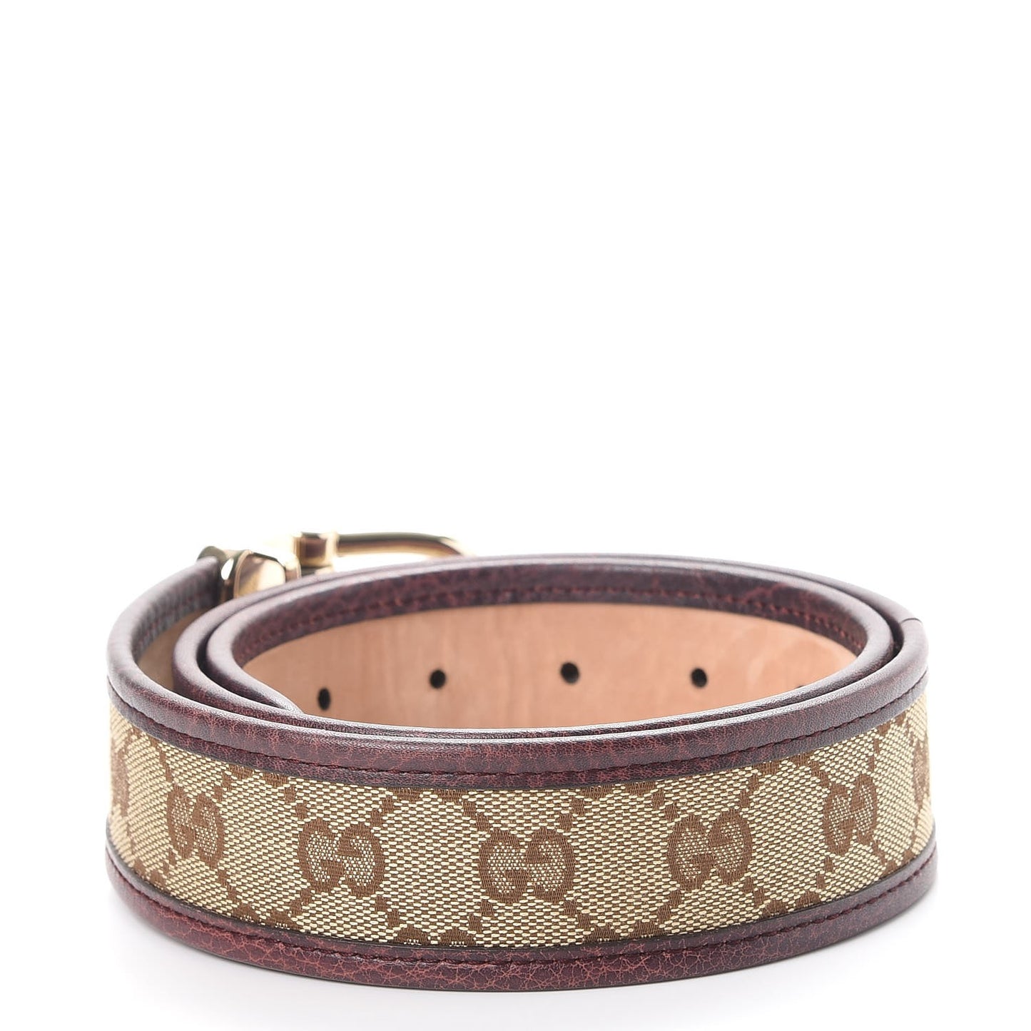 Monogram Bamboo Belt 80 32 Brown