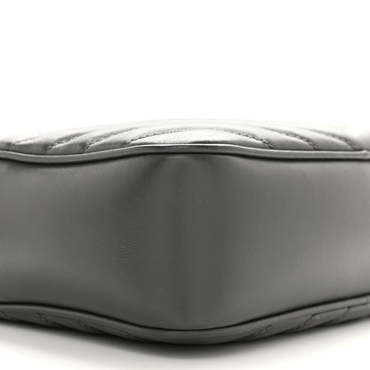 Saint Laurent Calfskin Matelasse Monogram Lou Camera Bag Smog 9 of 10