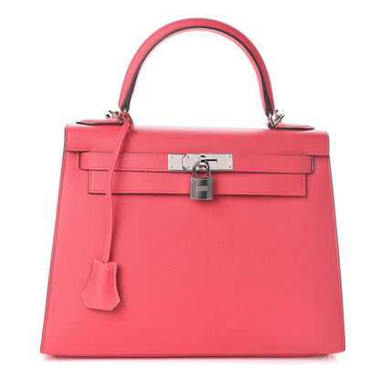 Hermes Epsom Kelly Sellier 28 Rose Extreme 1 of 34