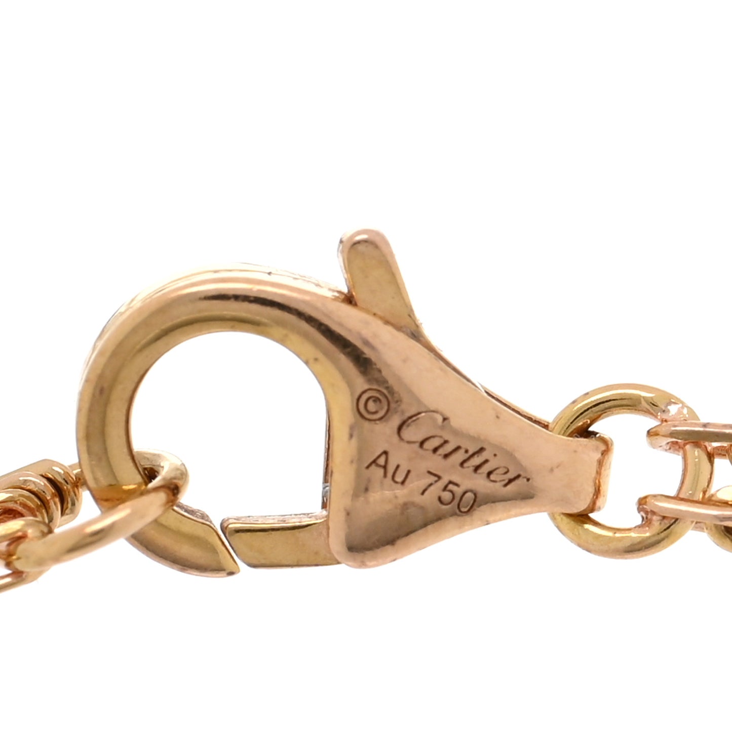 18K Pink Gold Diamond Love Bracelet