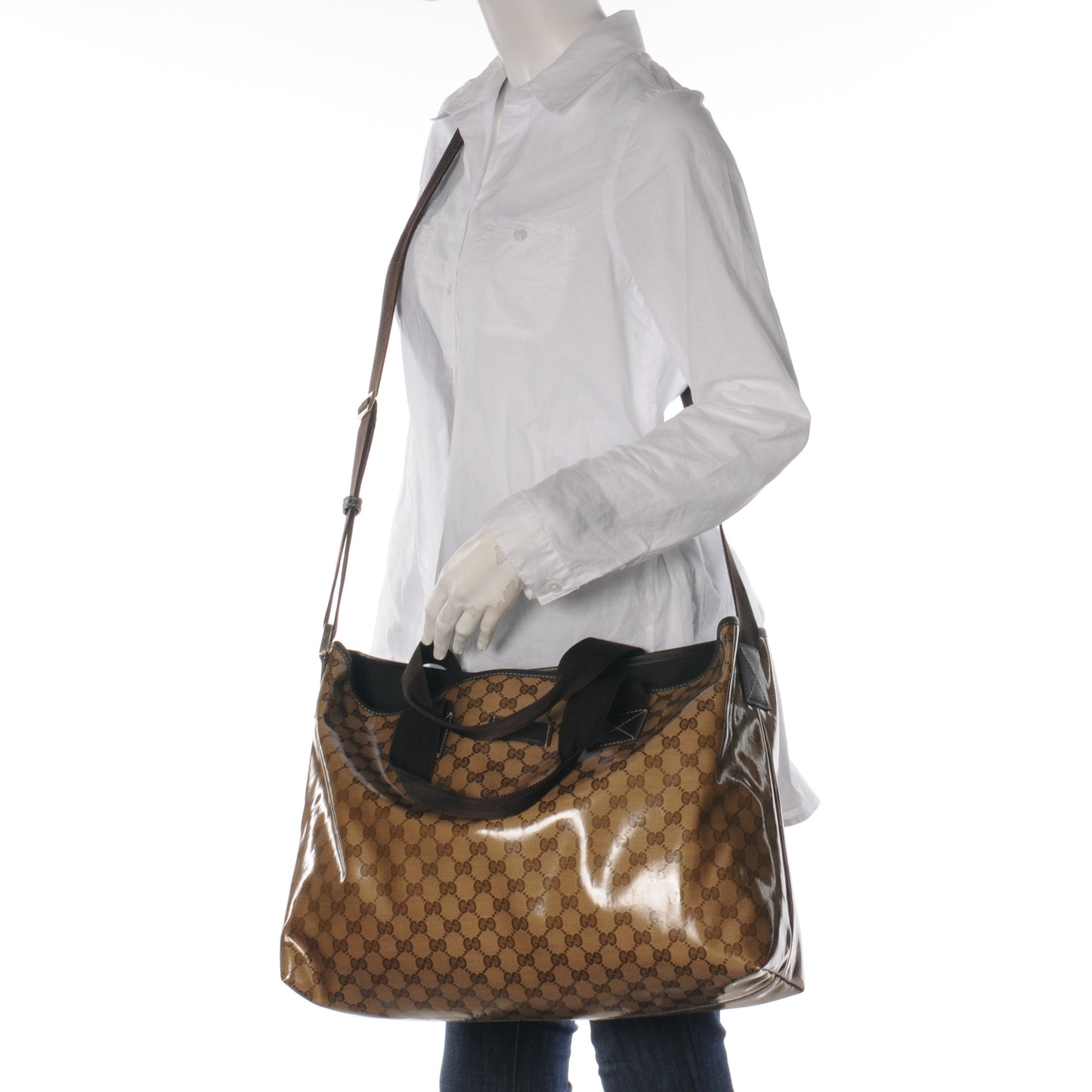 Crystal Monogram Travel Bag