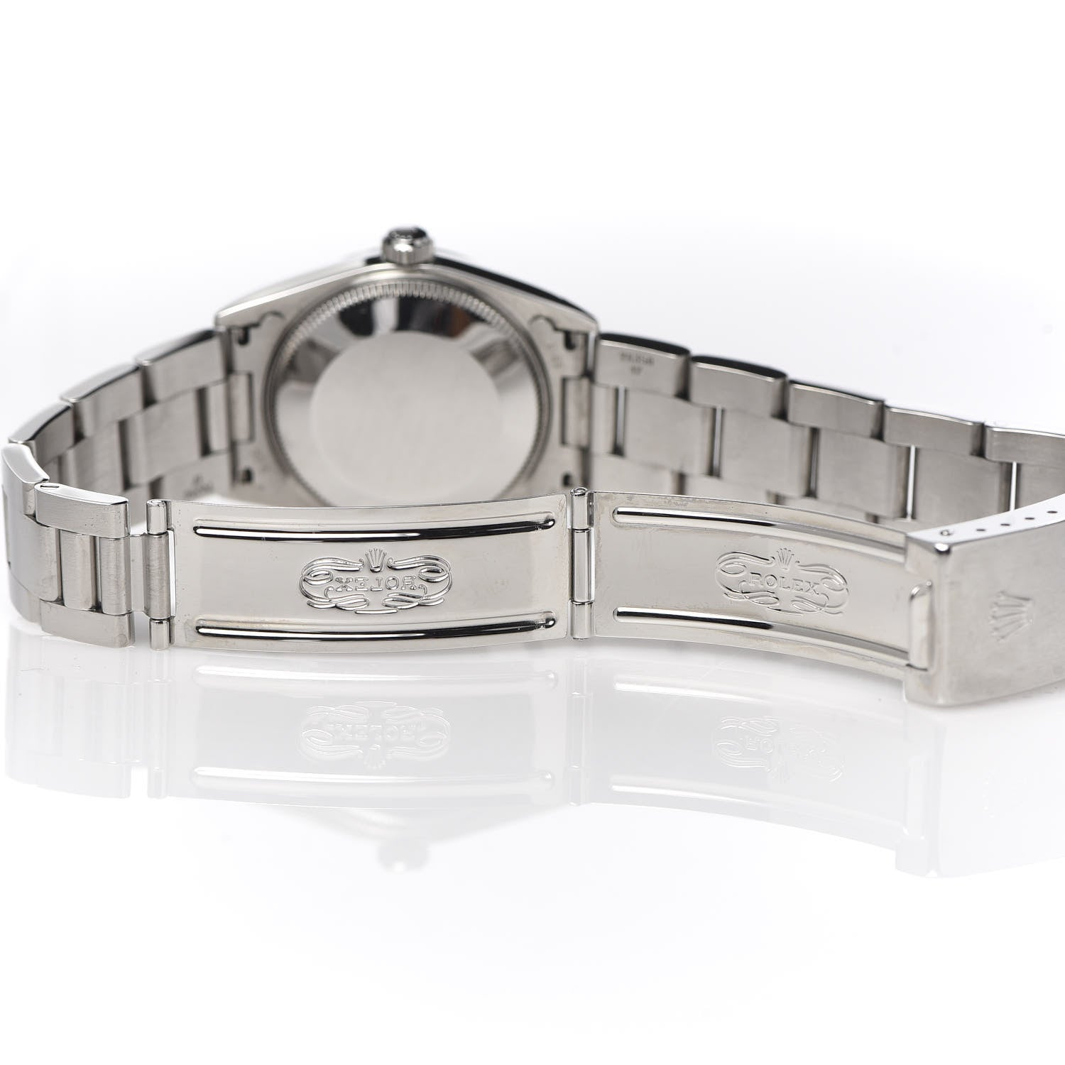 Rolex Stainless Steel 31mm Oyster Perpetual Watch Silver 77080 7 of 8