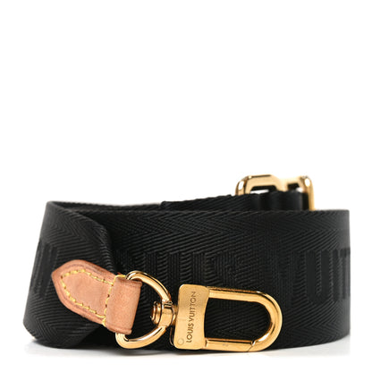 Louis Vuitton Canvas Utility Bandouliere Shoulder Strap Black 1 of 4