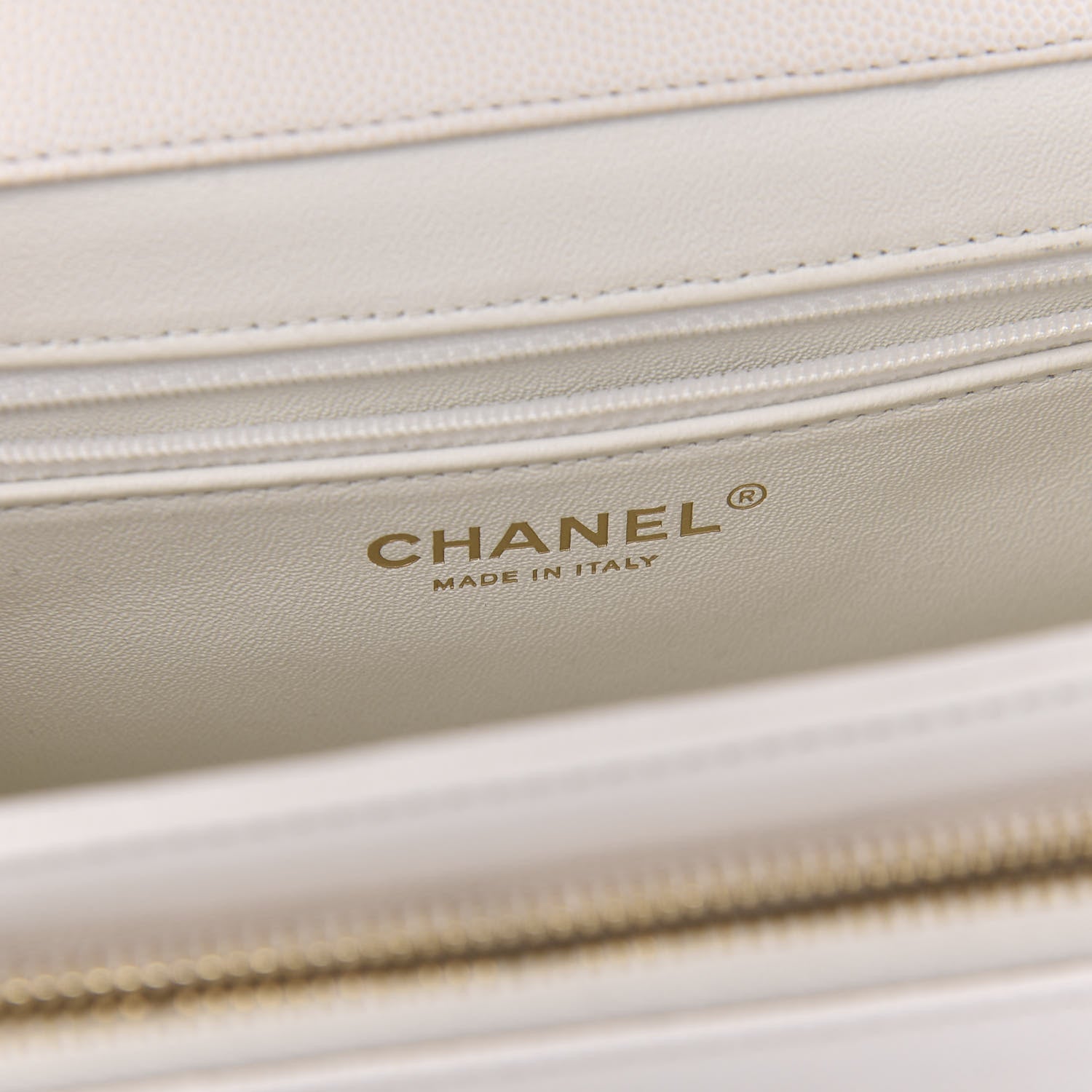 Chanel Caviar Quilted Large Business Affinity Flap White 8 of 11