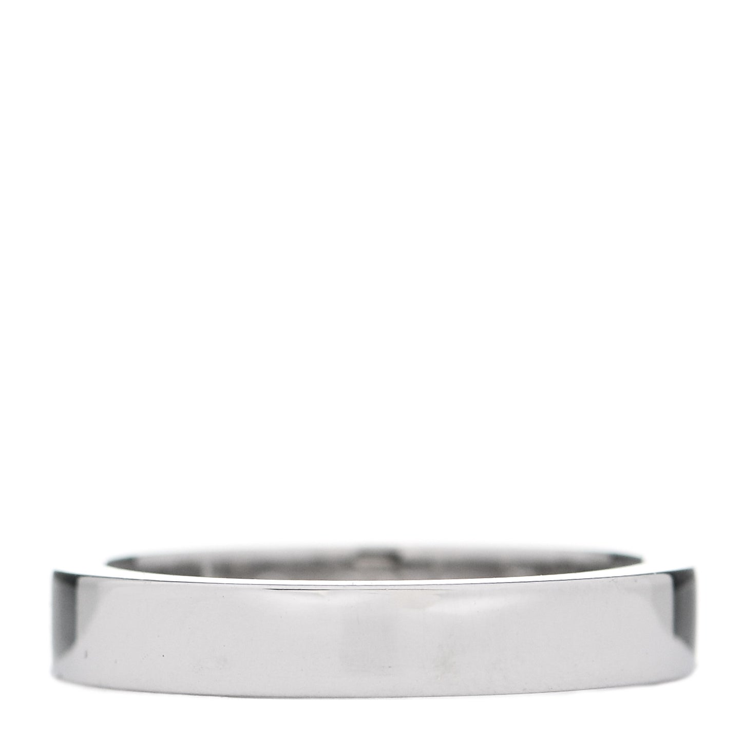Platinum Diamond 3mm C De Cartier Wedding Band Ring 45 3.25