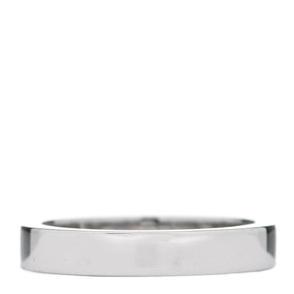 Cartier Platinum Diamond 3mm C De Cartier Wedding Band Ring 45 3.25 3 of 5