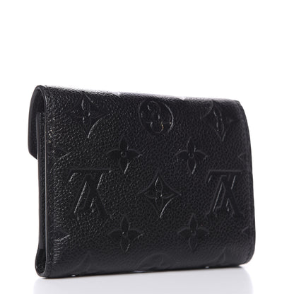 Louis Vuitton Empreinte Victorine Wallet Black 3 of 7