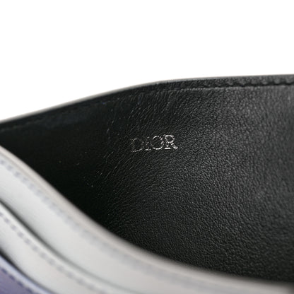 Christian Dior Homme Card Holder Blue Grey 6 of 9