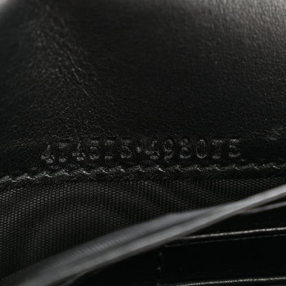 Gucci Calfskin Matelasse GG Marmont Chain Wallet Black 7 of 15