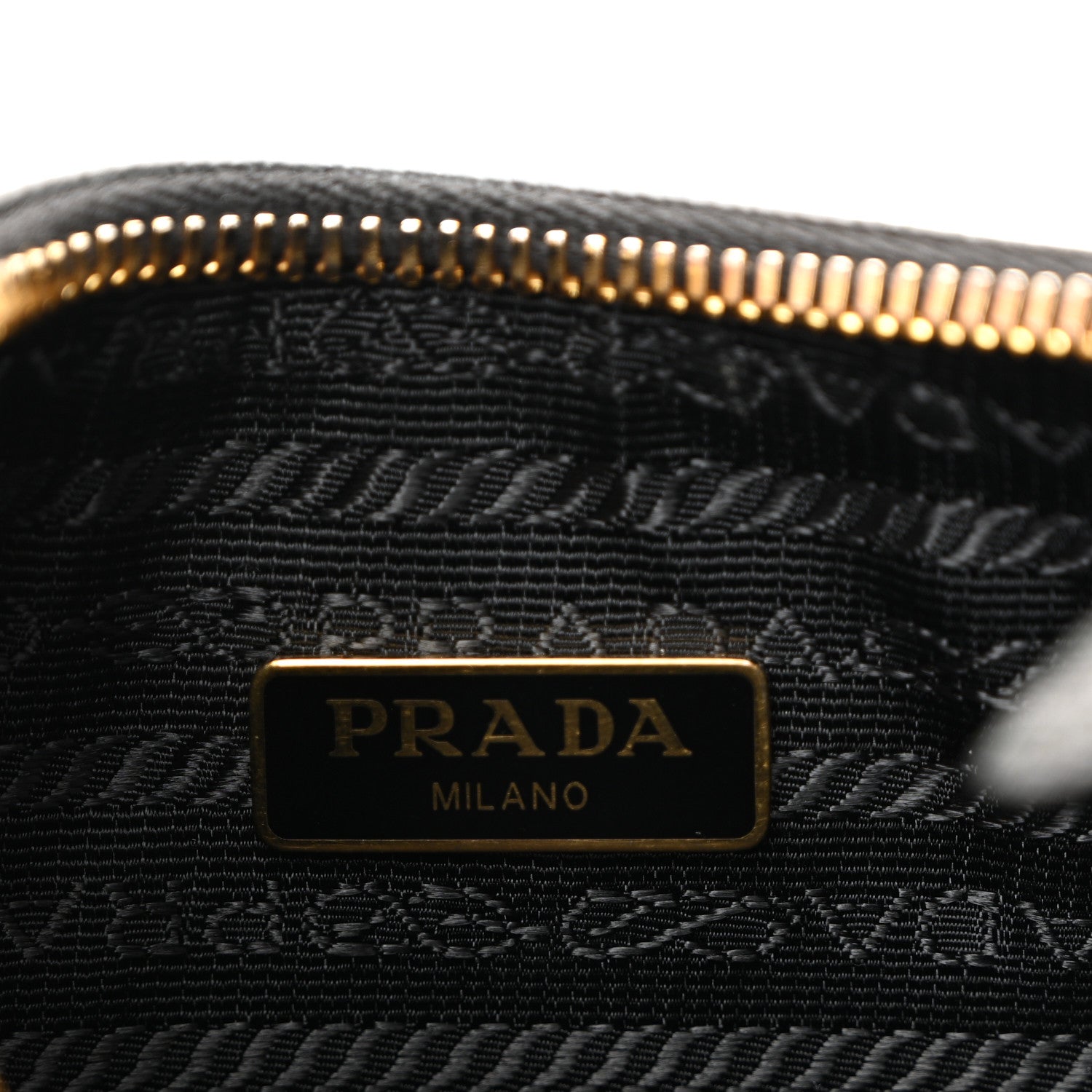 Prada Saffiano Lux Re-Edition 2005 Shoulder Bag Black 6 of 9