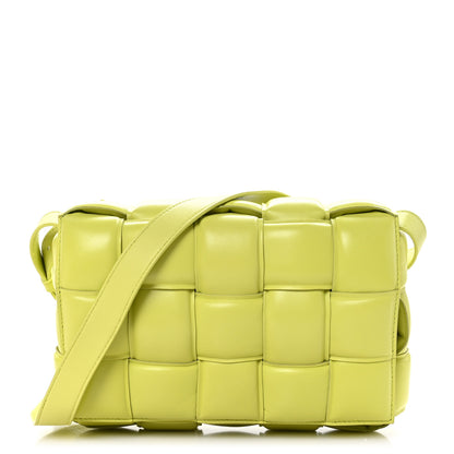 Bottega Veneta Nappa Maxi Intrecciato Padded Cassette Crossbody Bag Seagrass 1 of 9