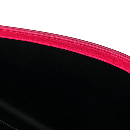 Saint Laurent Calfskin Monogram Large Belle De Jour Clutch Lipstick Fuchsia 13 of 13