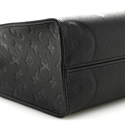 Louis Vuitton Empreinte Monogram Giant Onthego PM Black 8 of 10