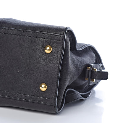 Saint Laurent Sheepskin Small Cabas ChYc Black 11 of 14