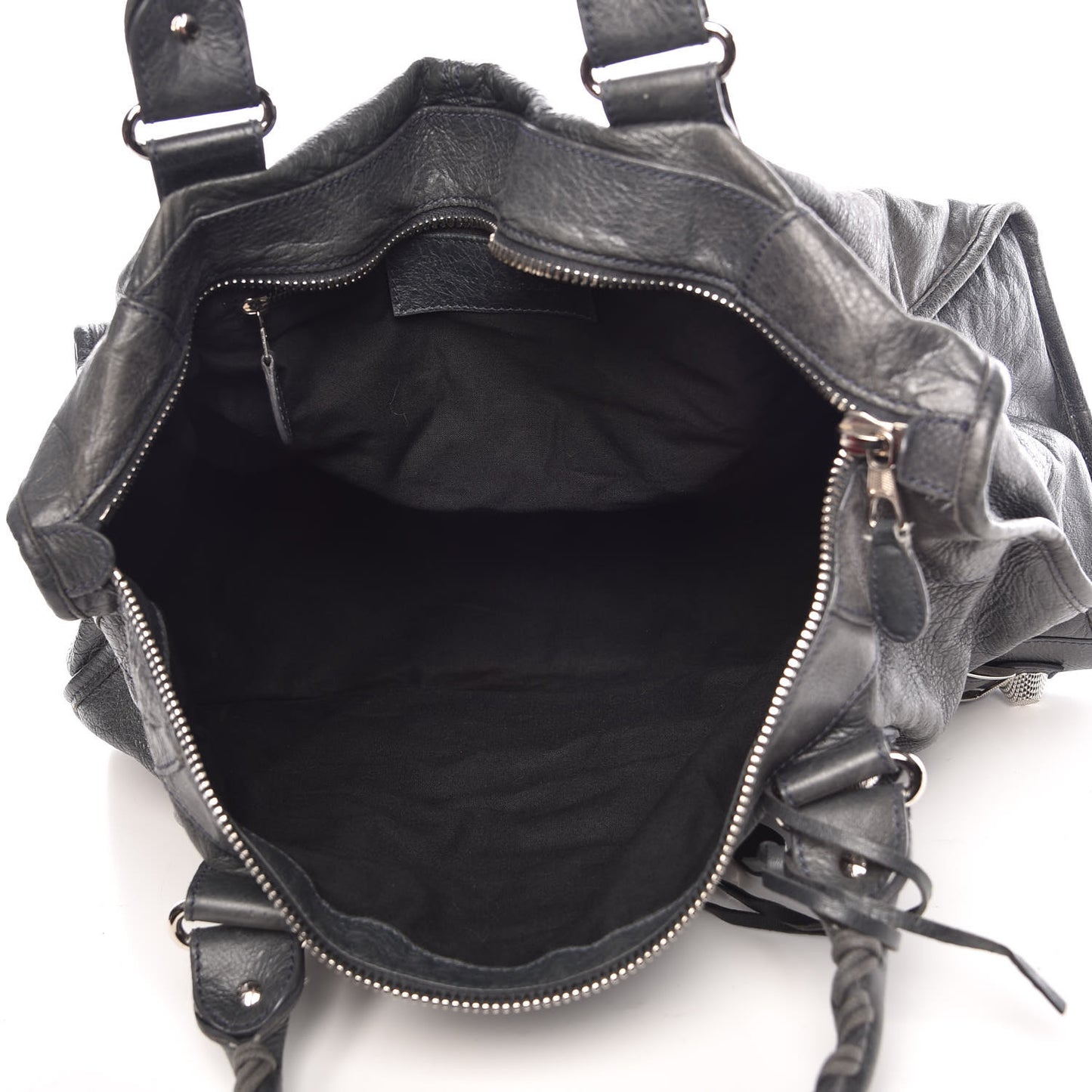 Agneau Giant 21 Silver Hardware Work Anthracite