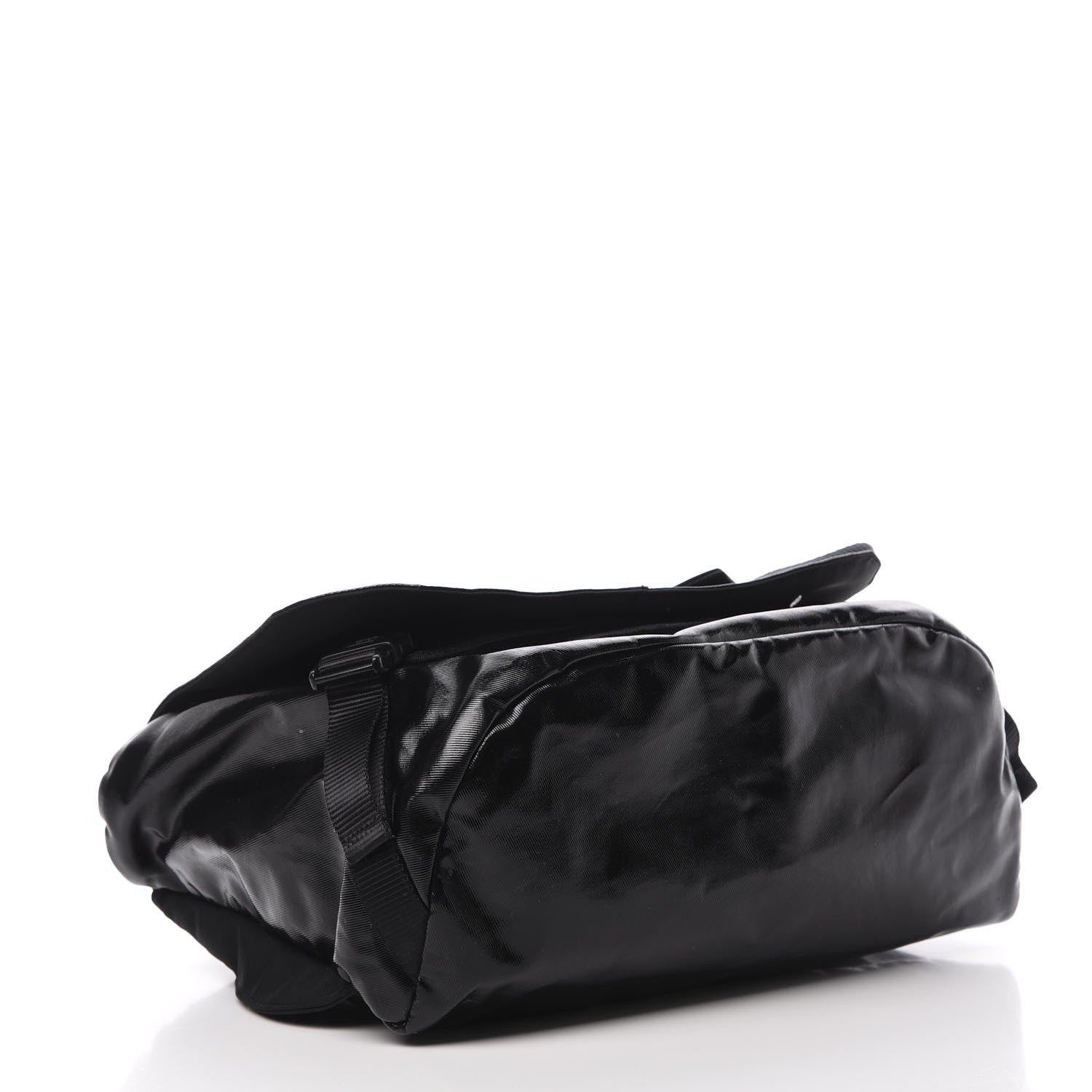 Chanel Coated Canvas Sport Messenger Black 4 of 11