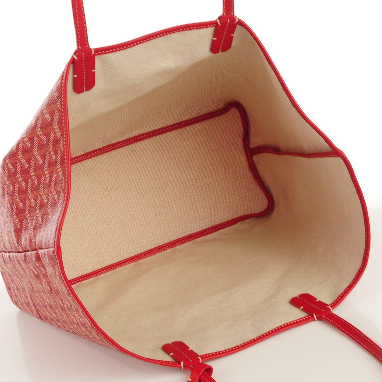 Goyard Goyardine Saint Louis PM Red 5 of 8