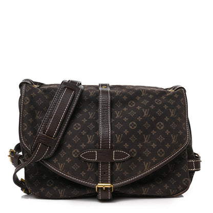 Louis Vuitton Monogram Mini Lin Saumur Ebene 1 of 8