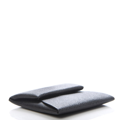 Hermes Epsom Bastia Coin Purse Black 4 of 8