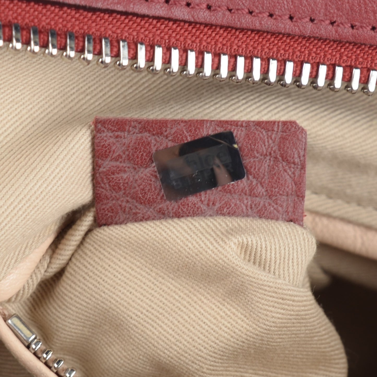 Calfskin Small Paraty Red