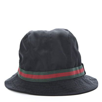 Gucci Monogram Web Bucket Hat L Black 3 of 7