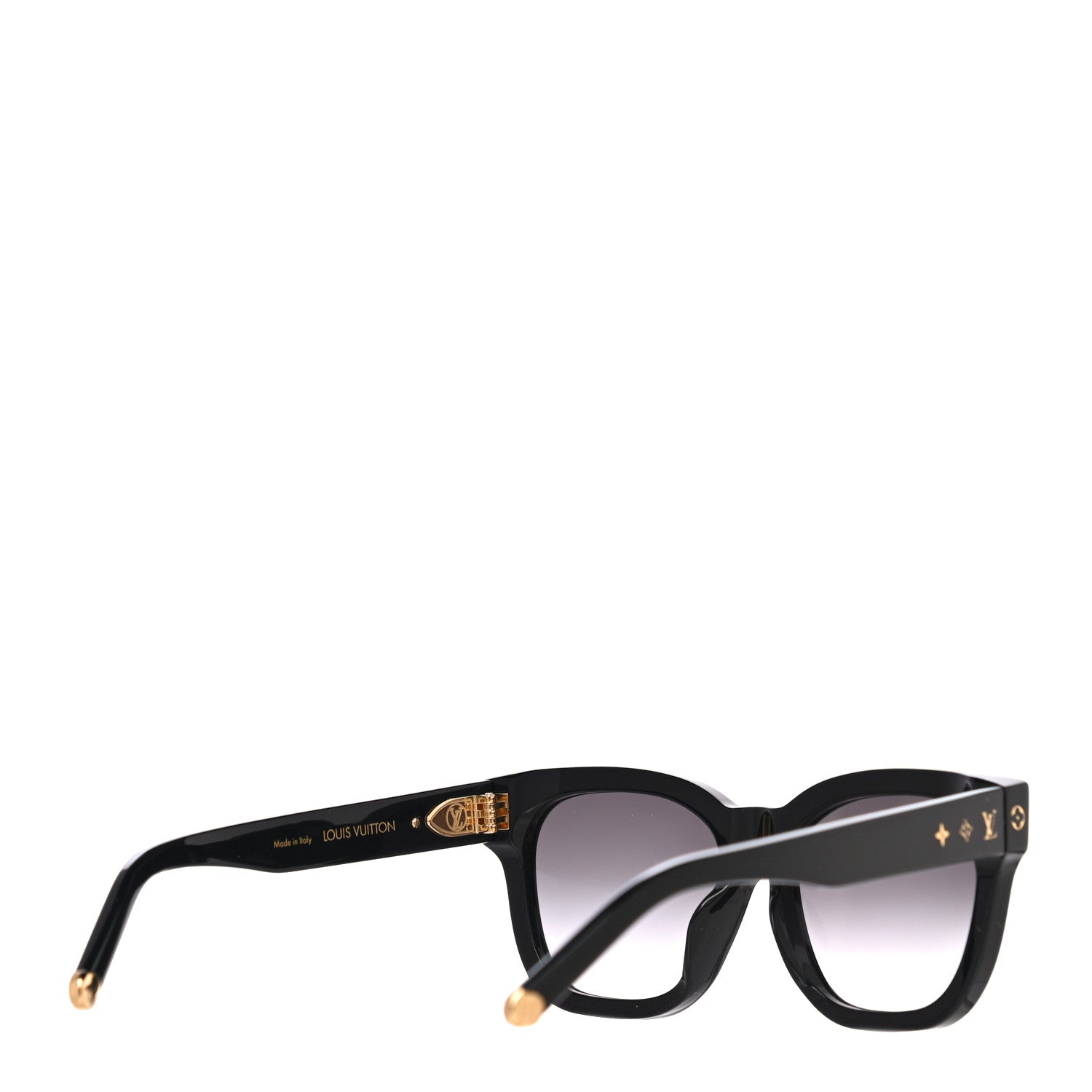 Louis Vuitton Acetate My Monogram Square Sunglasses Z1523E Black 4 of 7
