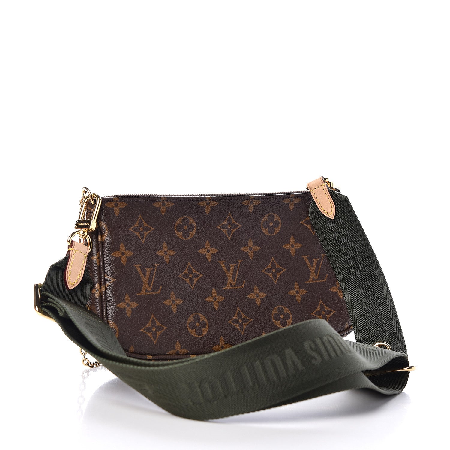 Louis Vuitton Monogram Multi Pochette Accessories Kaki 5 of 14