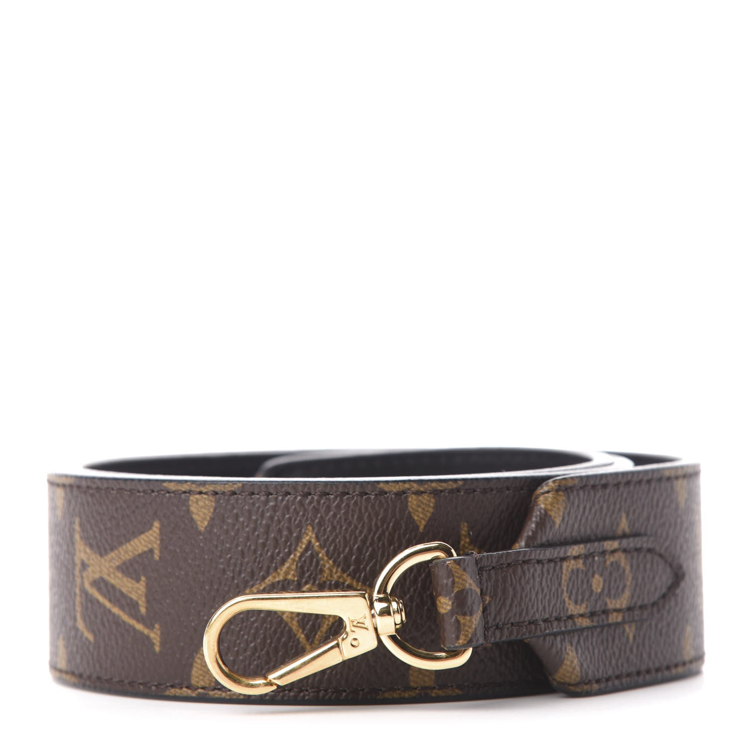 Louis Vuitton Monogram Bandouliere Shoulder Strap Black 1 of 4