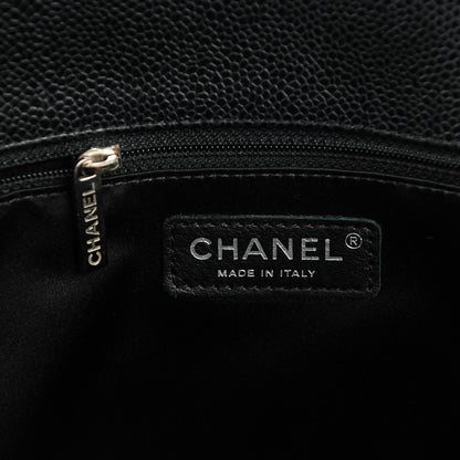 Chanel Caviar Quilted Grand Shopping Tote GST Black 6 of 7
